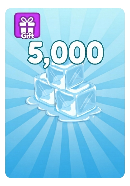 5,000 Cube Ice